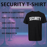 Reflective Security Shirt - Printed on Front/Back