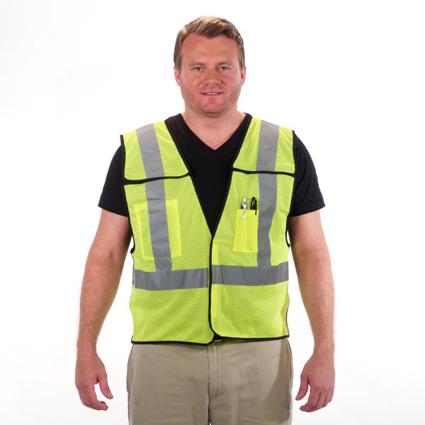 Construction Reflective Vest with Logo